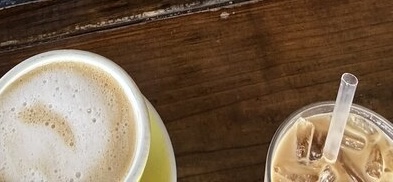 Dandelion Cafe sticky table